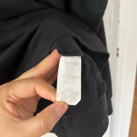 Carly Jean Los Angeles Malibu Black Graphic Sweatshirt Pullover Size S - Picture 9 of 11